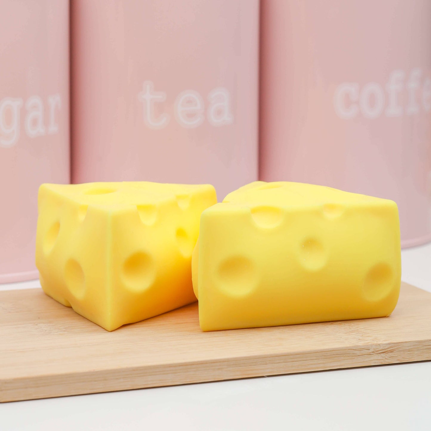 So Cheesy! Cheese Shaped Squishy Stress Toy (12pcs/case)