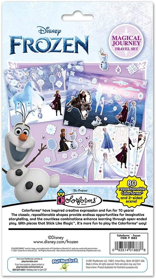 Colorforms Stickers for Kids - Disney Frozen Travel Set