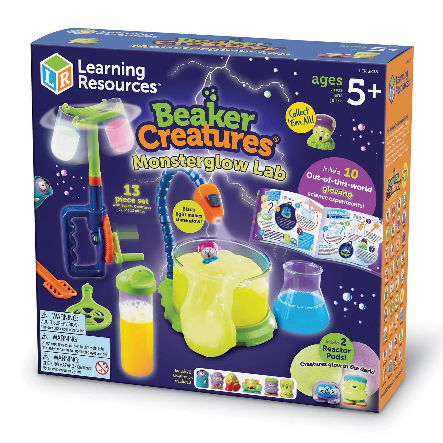 Beaker Creatures® Monsterglow Lab
