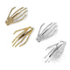 Death Grip Skeleton Hair Clips
