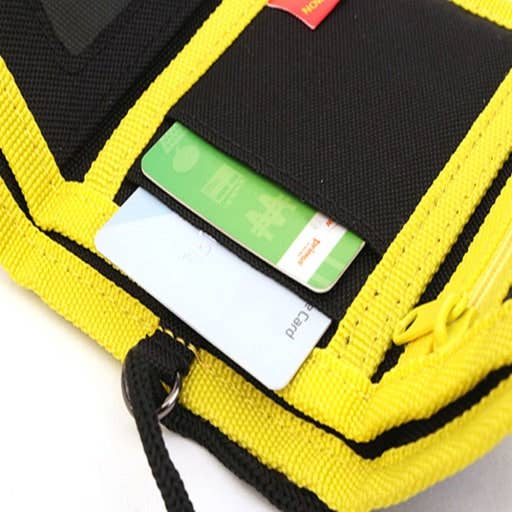 Pokémon Pikachu Velcro Neck Wallet – Tri-Fold ID Wallet