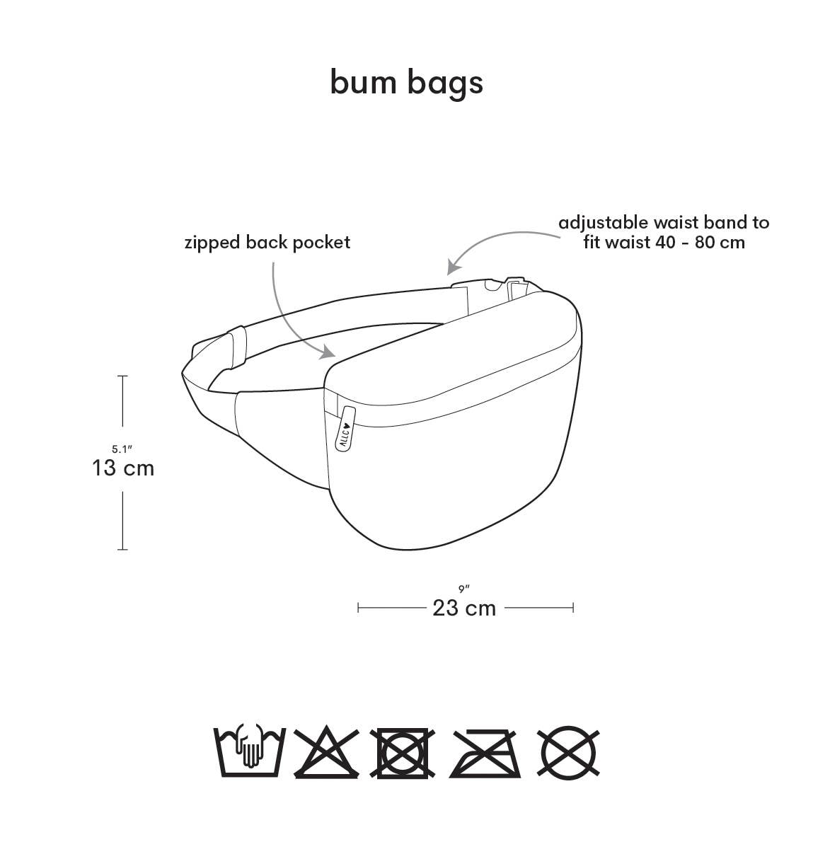 Bum bag: Unicorn Dreams