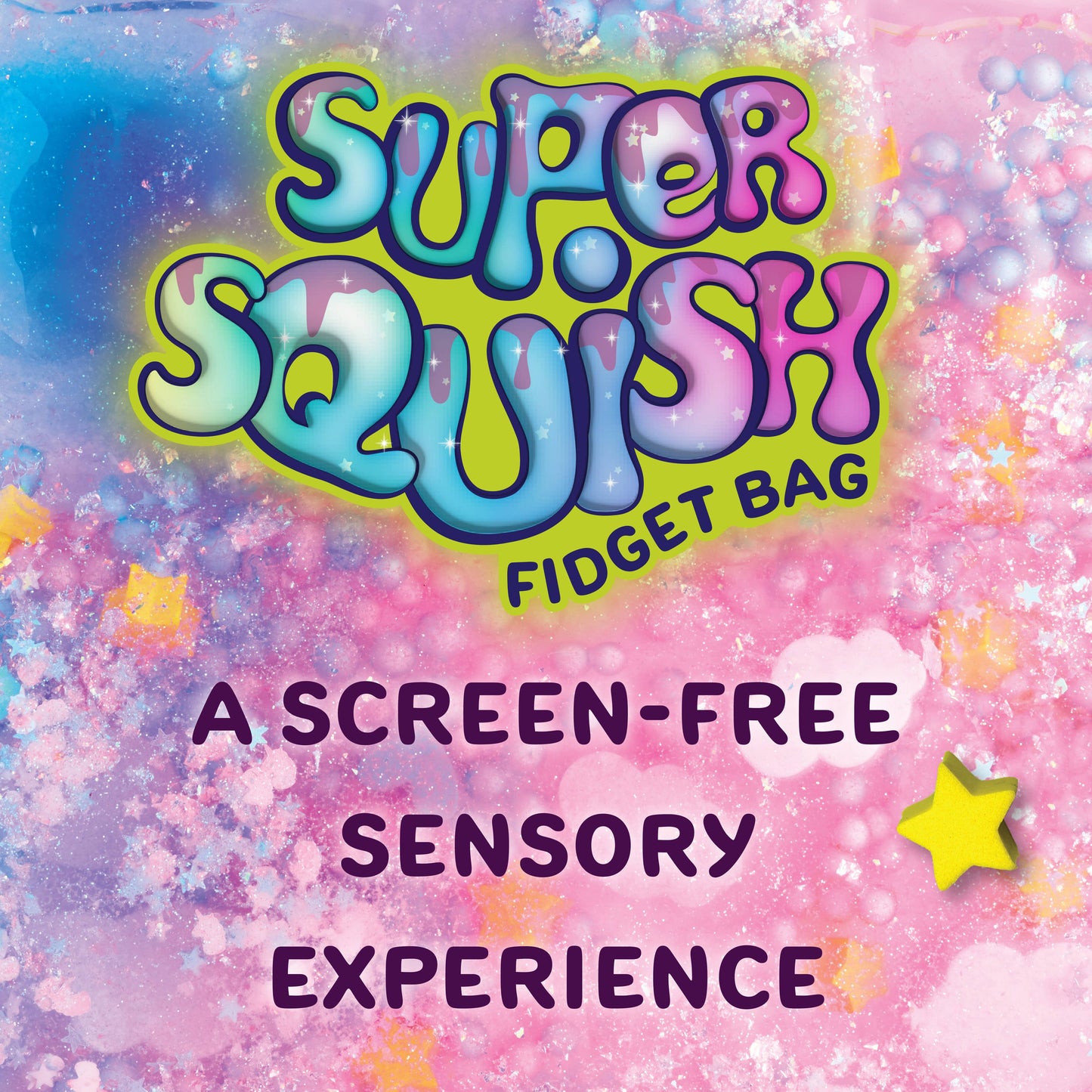 Mix and Make Your Own Super Squish Fidget Bag Craft Kit