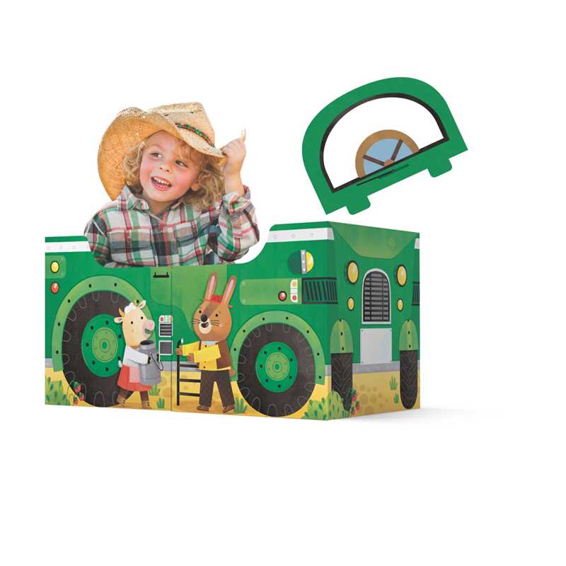 Hop-In Tractor by Little Genius Books