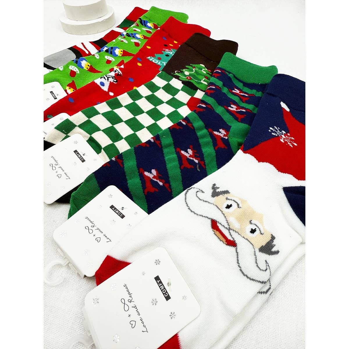 Cute Christmas Theme Socks