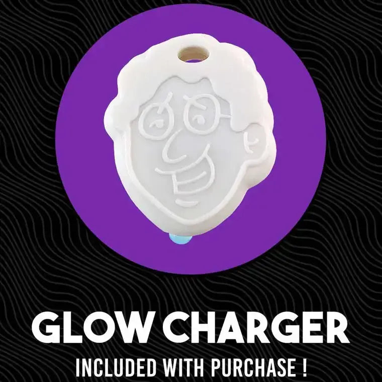 Jack O'Lantern - 4" Putty Tin with Glow Charger