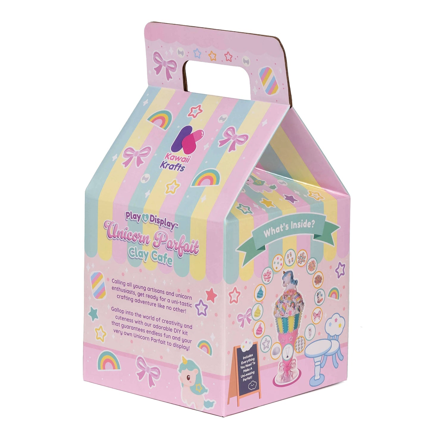 Play & Display Unicorn Parfait Clay Cafe Kit (16pcs/case)