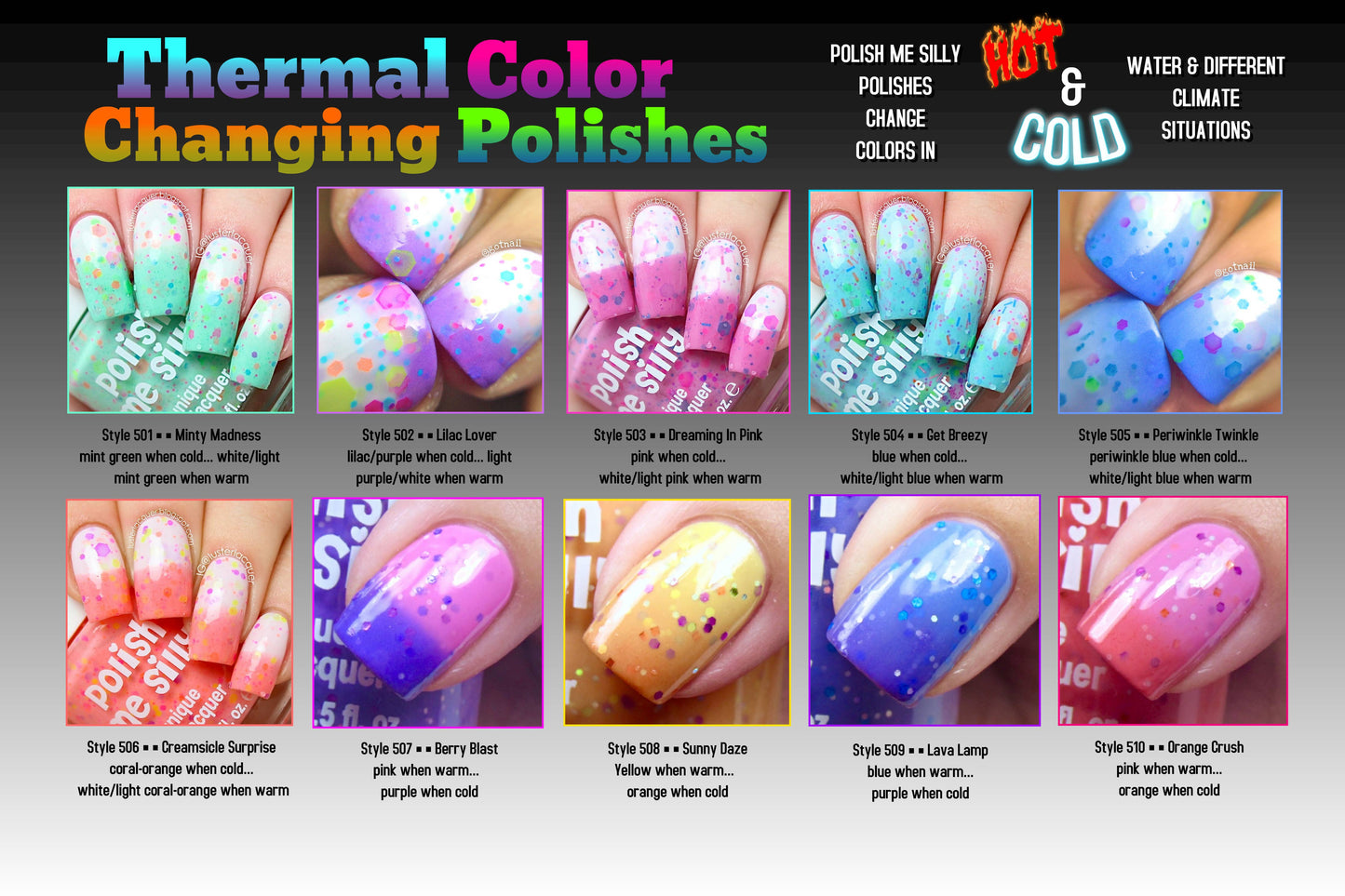 Get Breezy - Thermal Color Changing Nail Polish