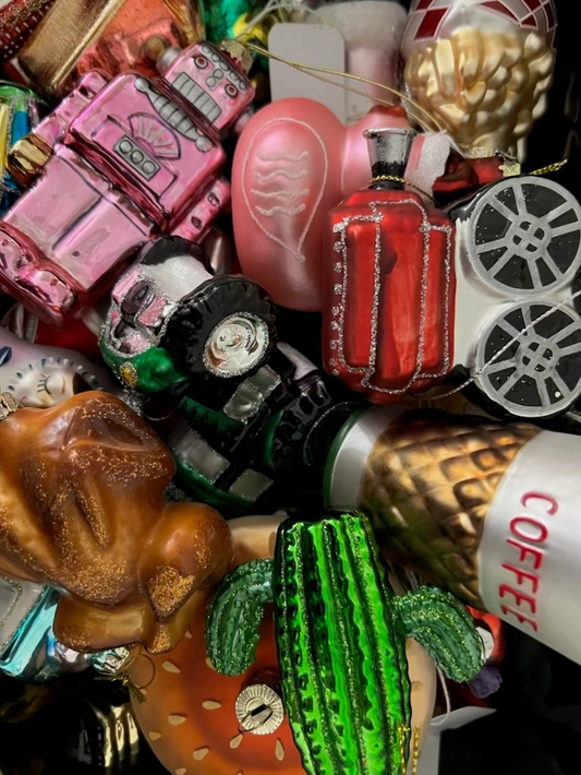 Gumball Machine, Retro Glass Nostalgic Ornament Stocking Stuffer Gift 2025