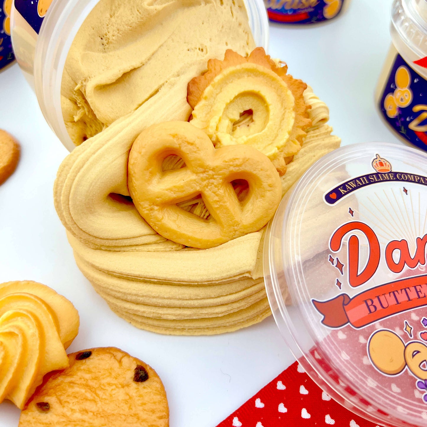 Danish Butter Cookies Butter Slime