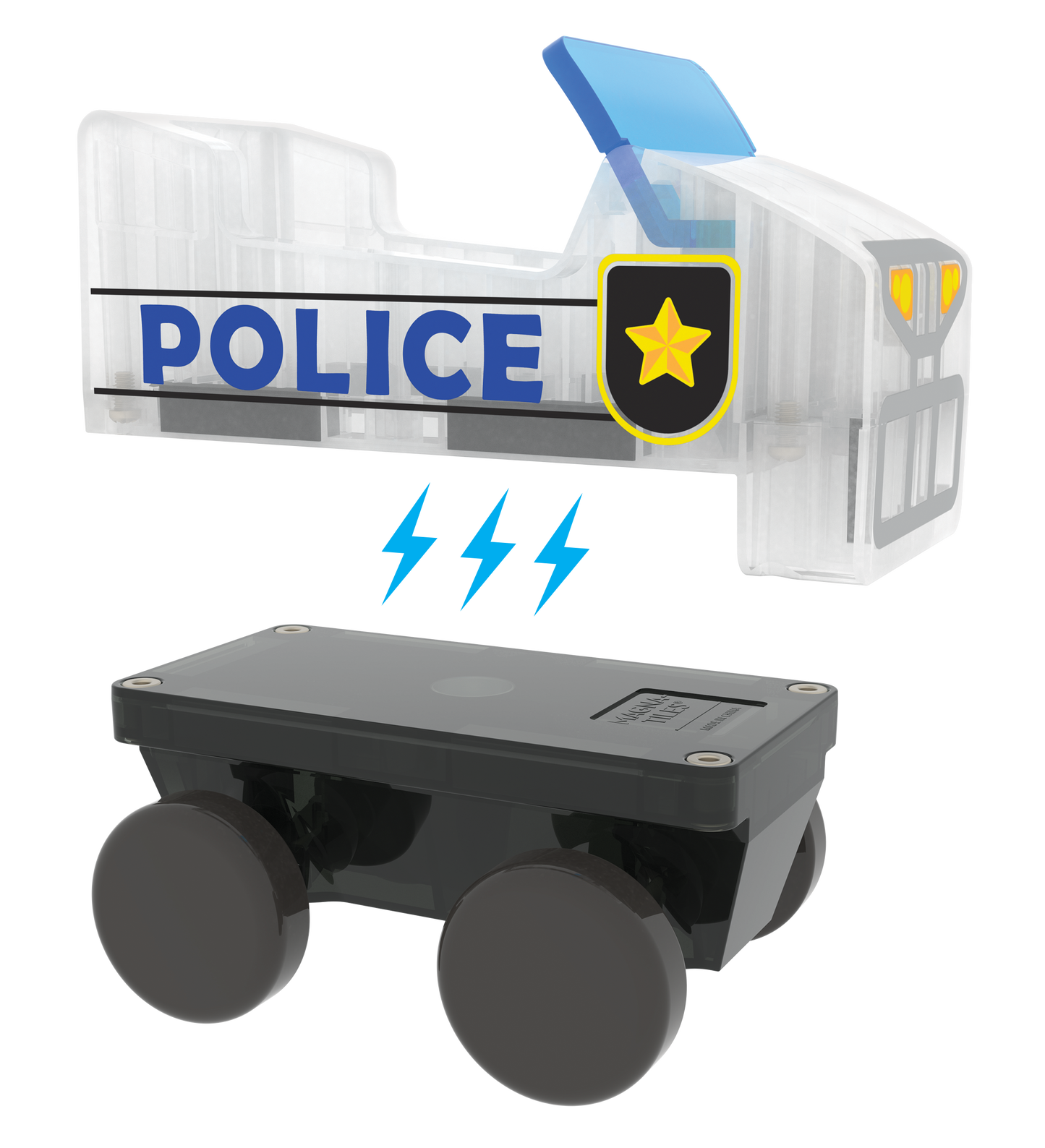 Magna-Tiles Police Patrol 20-Piece Set