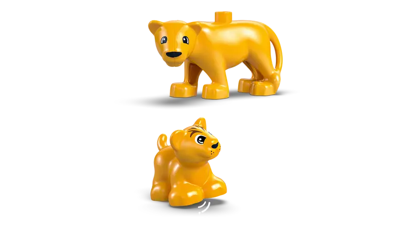 10442 Wild Animal Families: Penguins & Lions