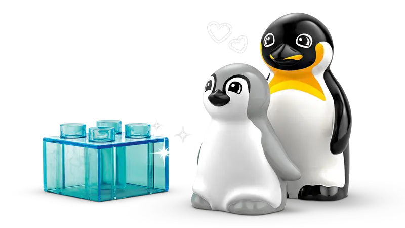 10442 Wild Animal Families: Penguins & Lions