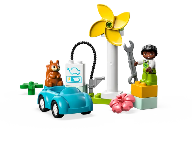 10985 Wind Turbine & Electric Car