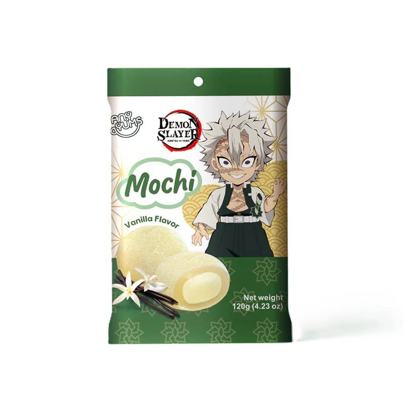 Demon Slayer Vanilla Mochi, 120g bag, 12ct