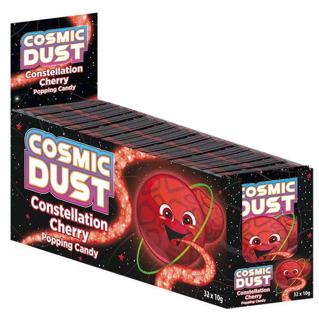 Cosmic Dust Constellation Cherry Popping Candy .35oz, 32ct