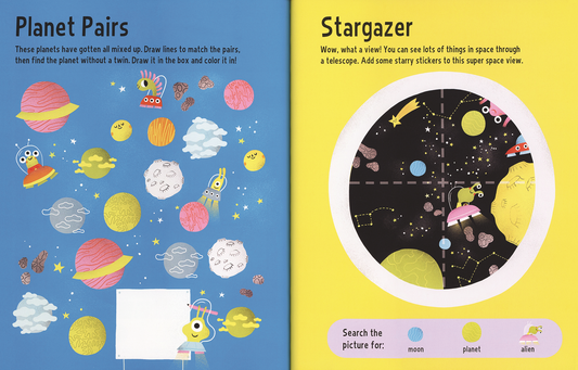 Big Stickers, Space
