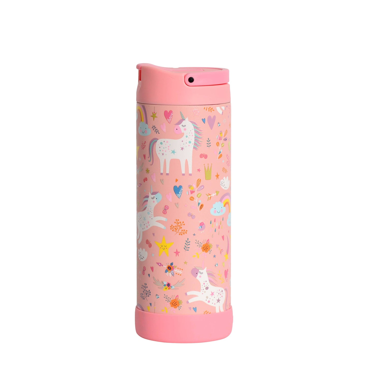 14oz Iconic Pop Bottle - Pink Unicorn