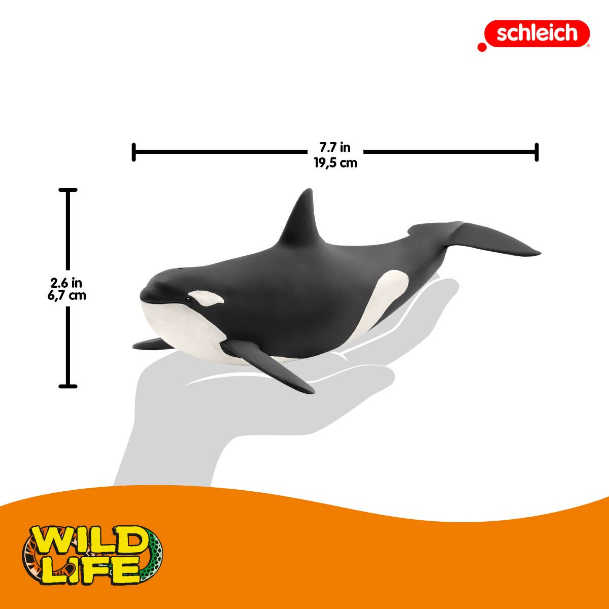 Killer Whale Ocean Animal Toy