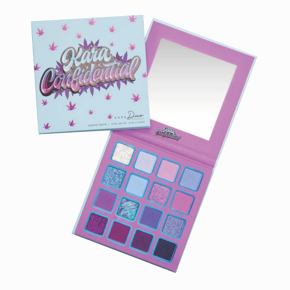 KARA CONFIDENTIAL 16-Shade Creative Beauty Palette - VEGAN