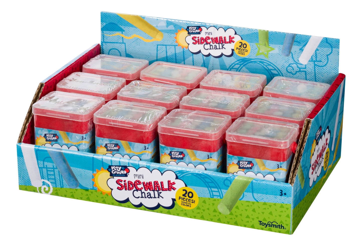 Playground Classics Mini Sidewalk Chalk