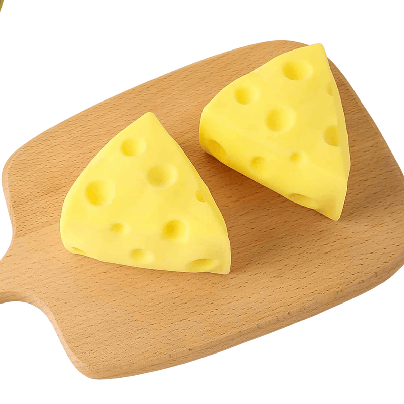 So Cheesy! Cheese Shaped Squishy Stress Toy (12pcs/case)
