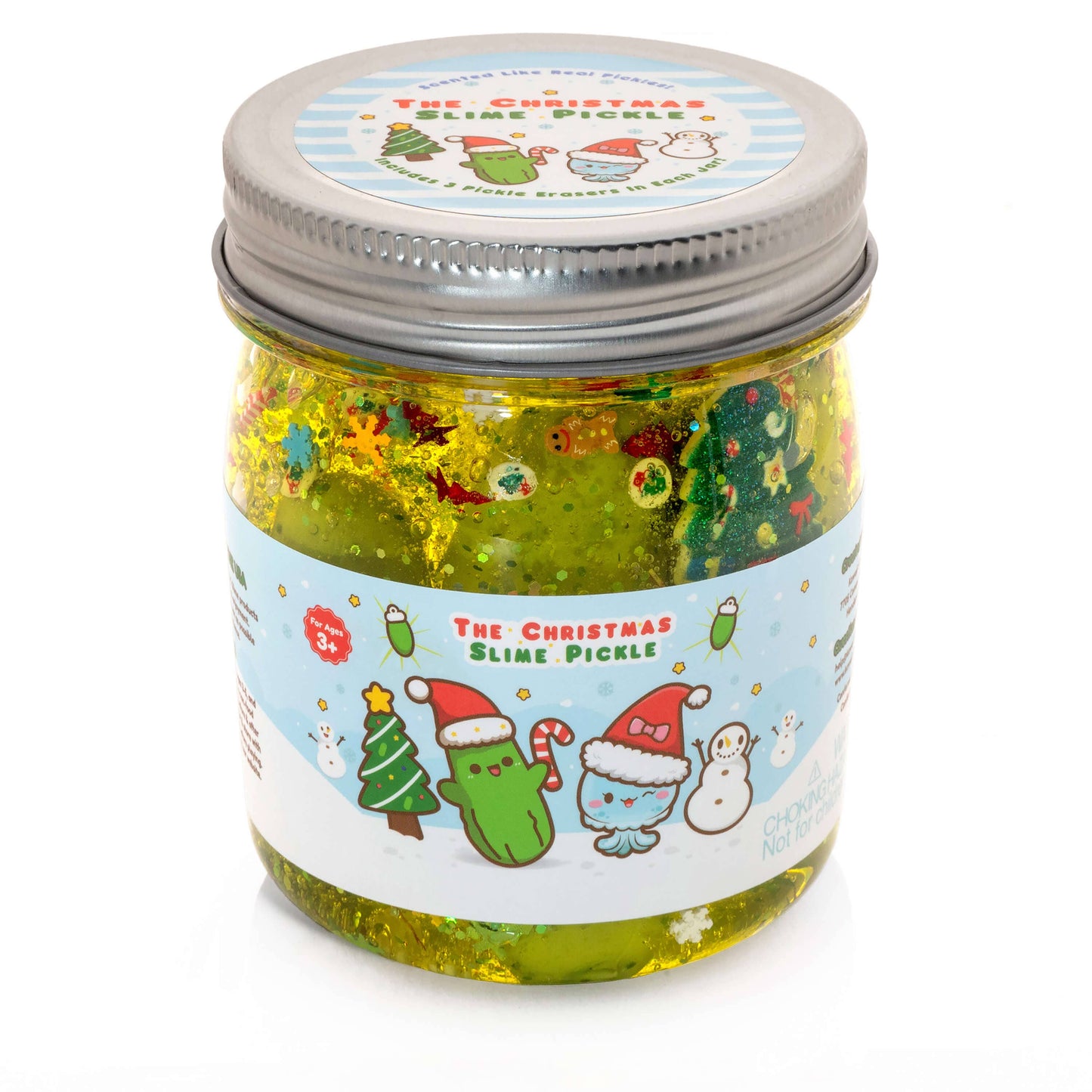 The Christmas Pickle Clear Slime (5pcs/case)