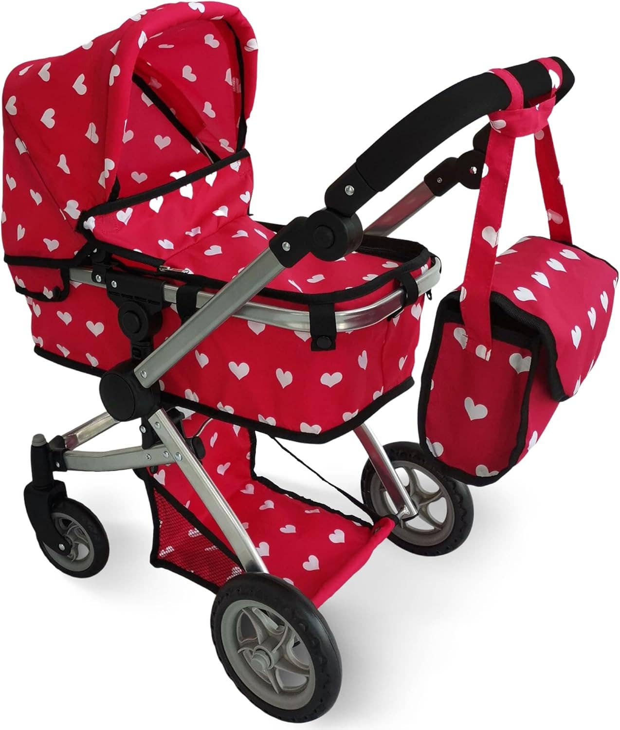 Convertible Combo Baby Doll Floral Stroller