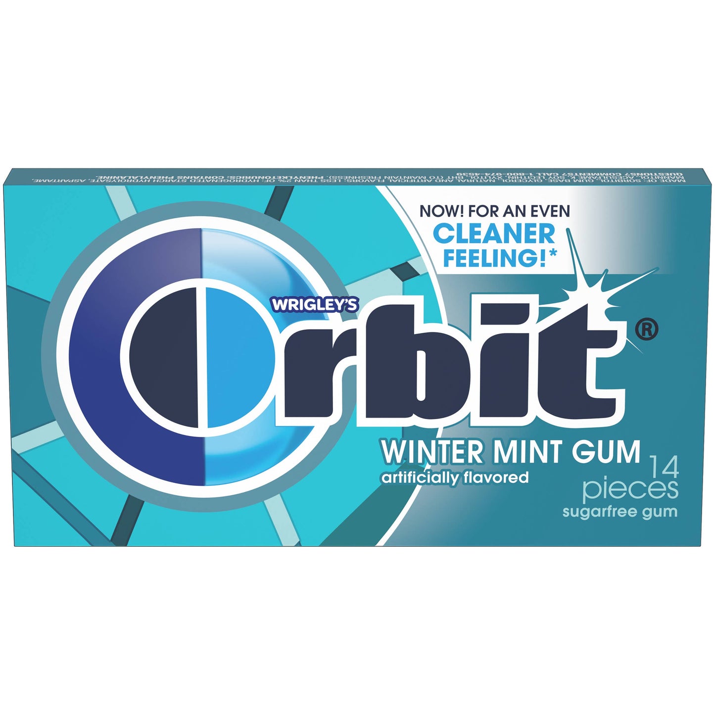Orbit Sugar Free 14pc Wintermint Gum, 12ct