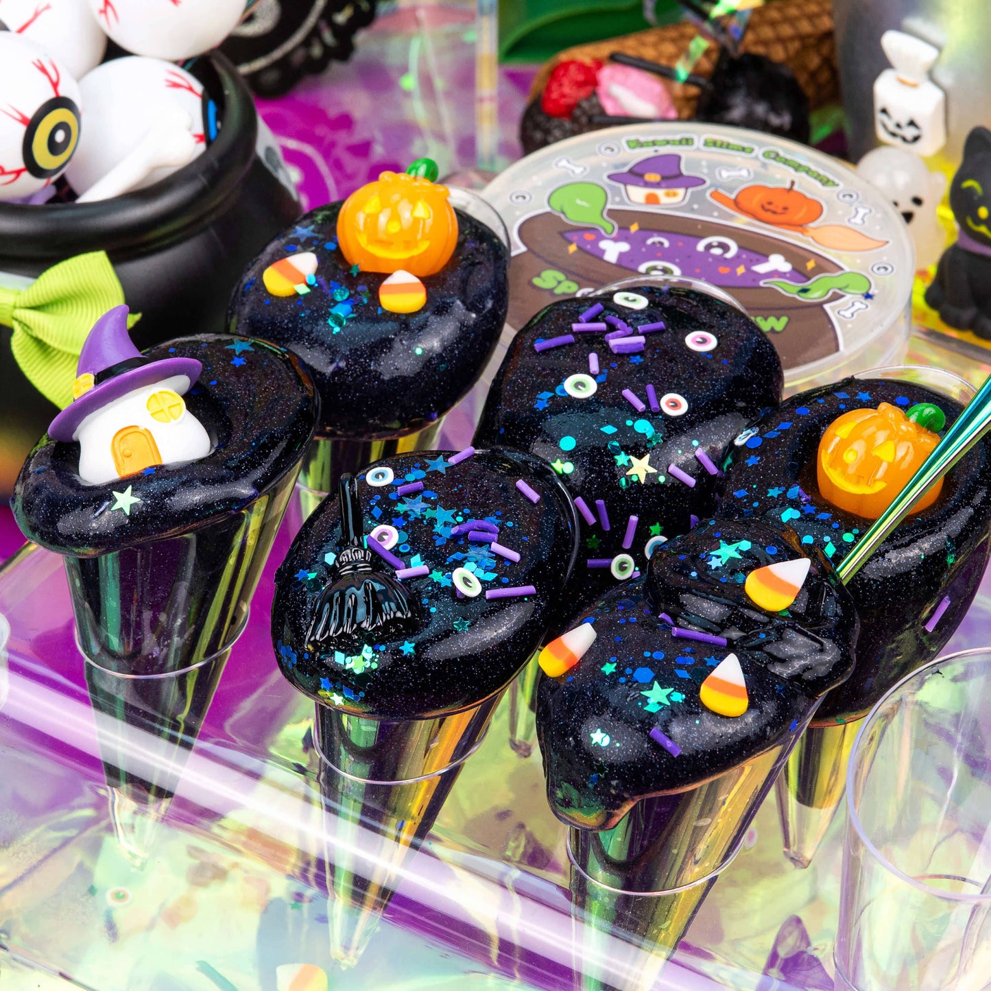 Spooky Stew Goo Glitter Slime (4pcs/case)