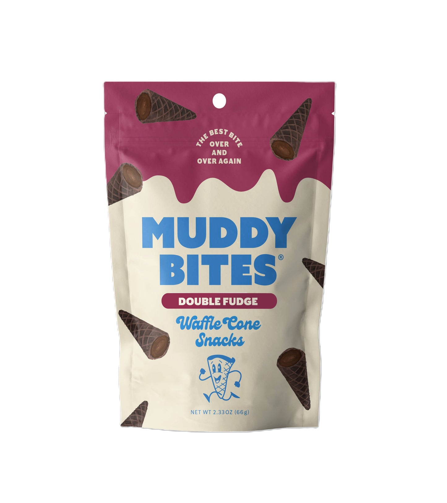 Muddy Bites, 2.33oz Double Fudge, 12ct
