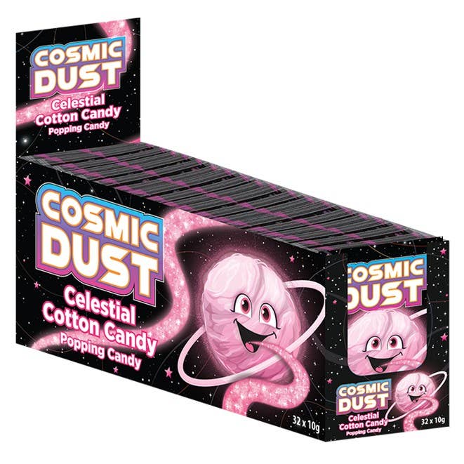 Cosmic Dust Celestial Cotton Candy Popping Candy .35oz, 32ct