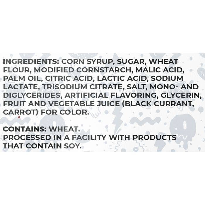 Sour Strips Wild Cherry 3.4oz Peg Bag, 12ct