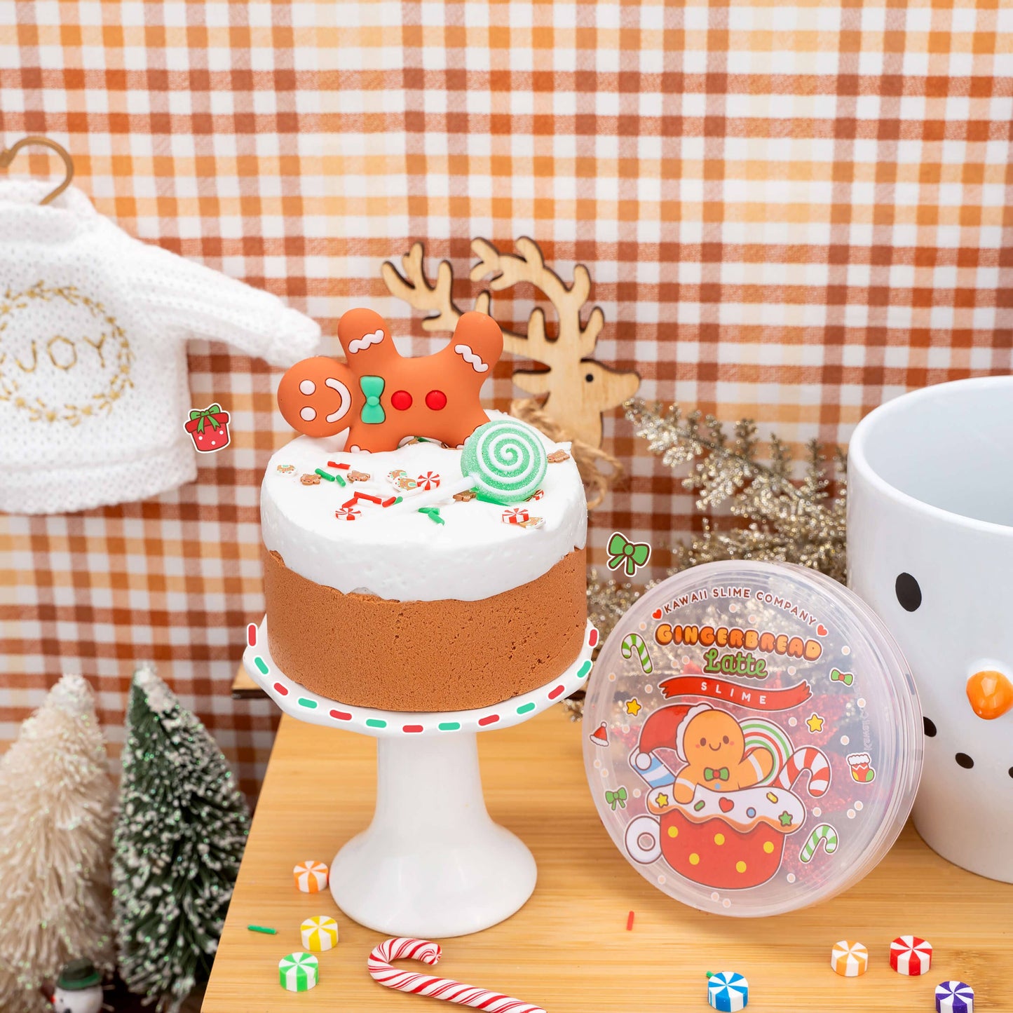 Gingerbread Latte Butter Signature Dome™ Slime (4pcs/case)