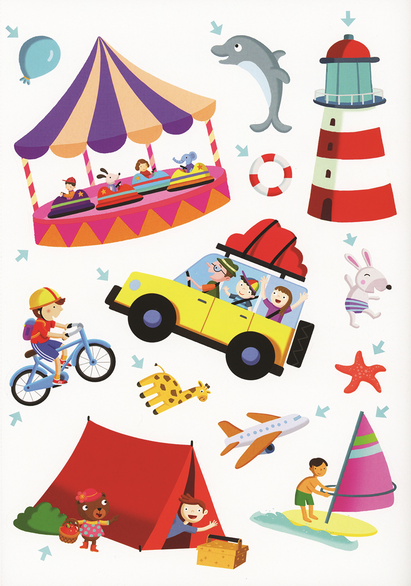 Big Stickers, Vacations