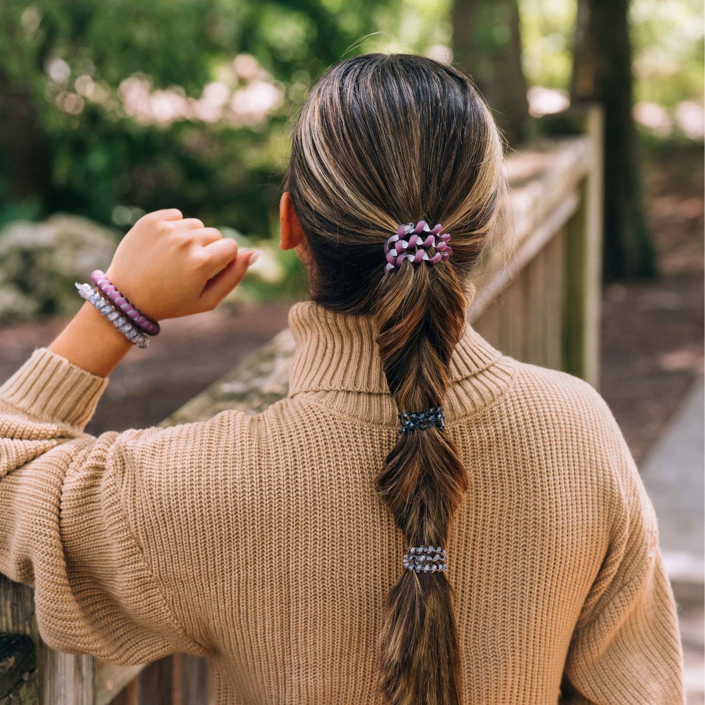 Spiral Hair Coils | Mix Pack | Purple Haze Hair Ties