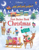 First Sticker Book Christmas : Usborne