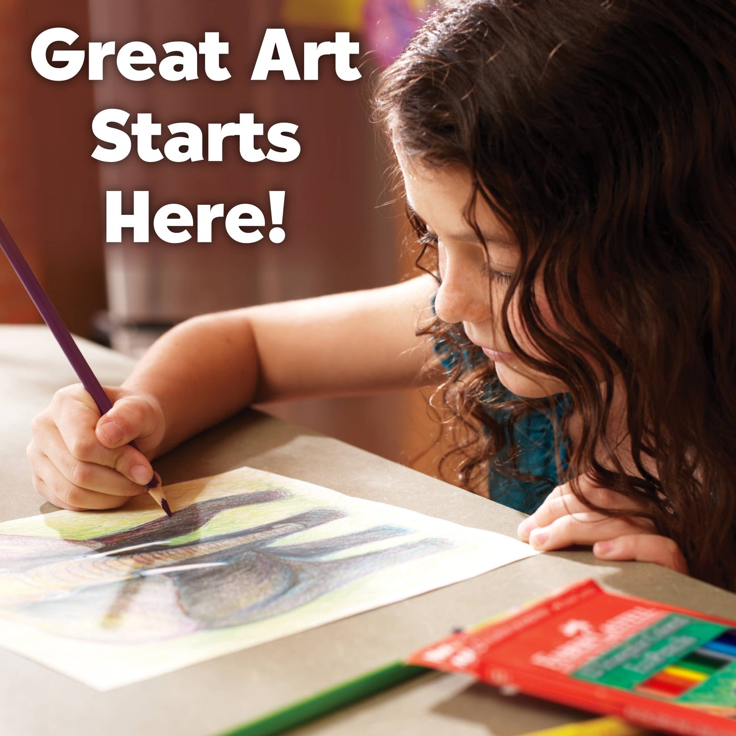 12 Triangular Colored Pencils EcoPencils