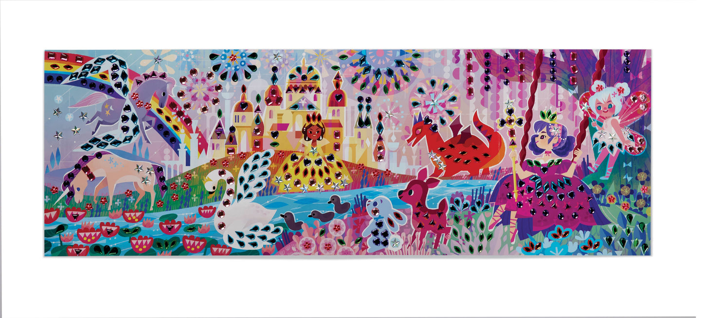 Jewel Art Poster - Fairytale Magic