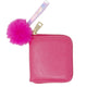 Kids Leather Pom Pom Wallet