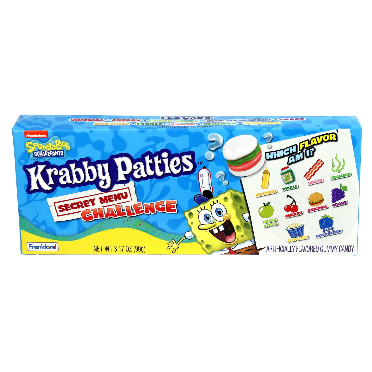 SpongeBob Krabby Patties Secret Menu Challenge 3.17oz, 9ct