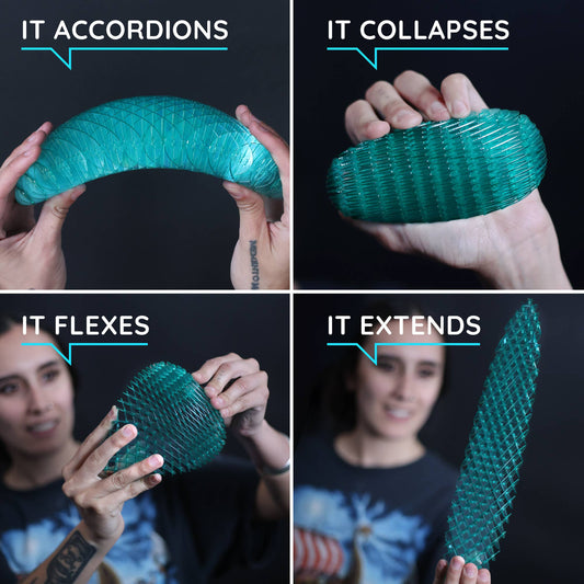 Morf Fidget Worm Blue Big