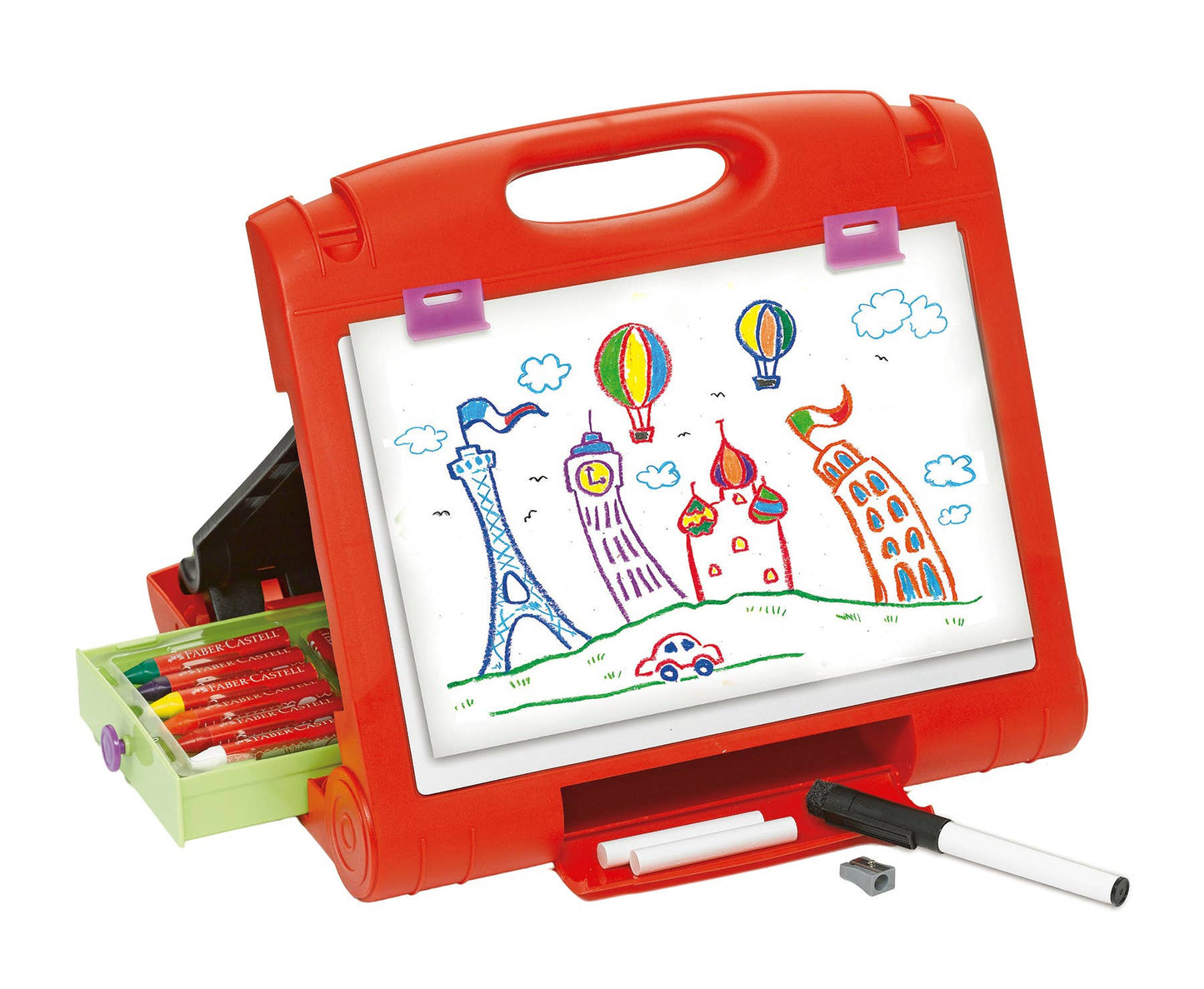 Do Art Travel Easel with 37 Pieces of Art Supplies for Kids