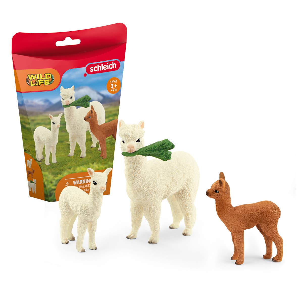 Alpaca Set Wild Animals Playset