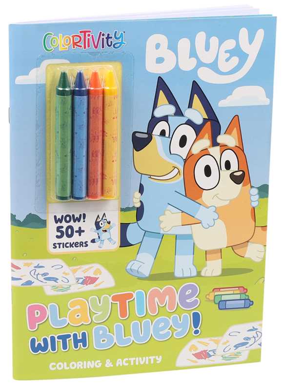 Bluey: Colortivity: Playtime with Bluey! by Delaney Foerster