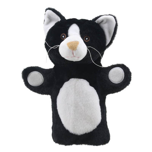 ECO Animal Buddies Hand Puppet - Cat (Black and White)