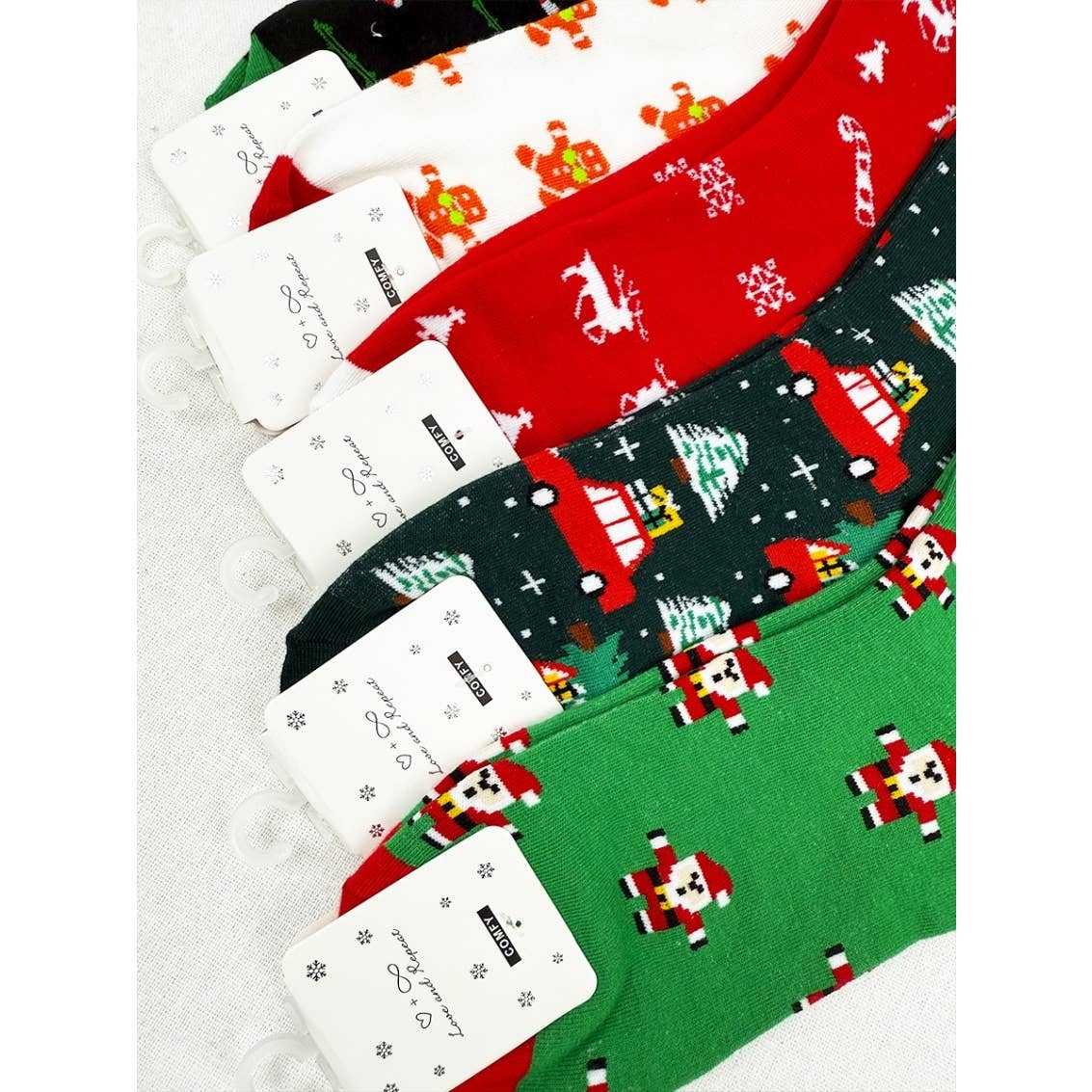 5 Kinds Cute Christmas Theme Socks