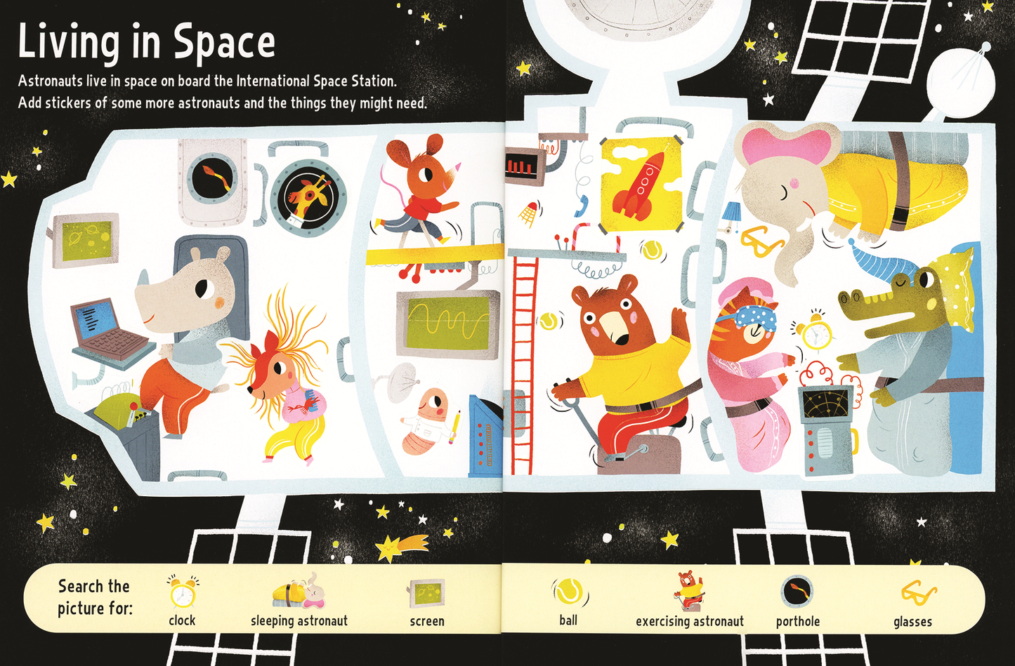 Big Stickers, Space