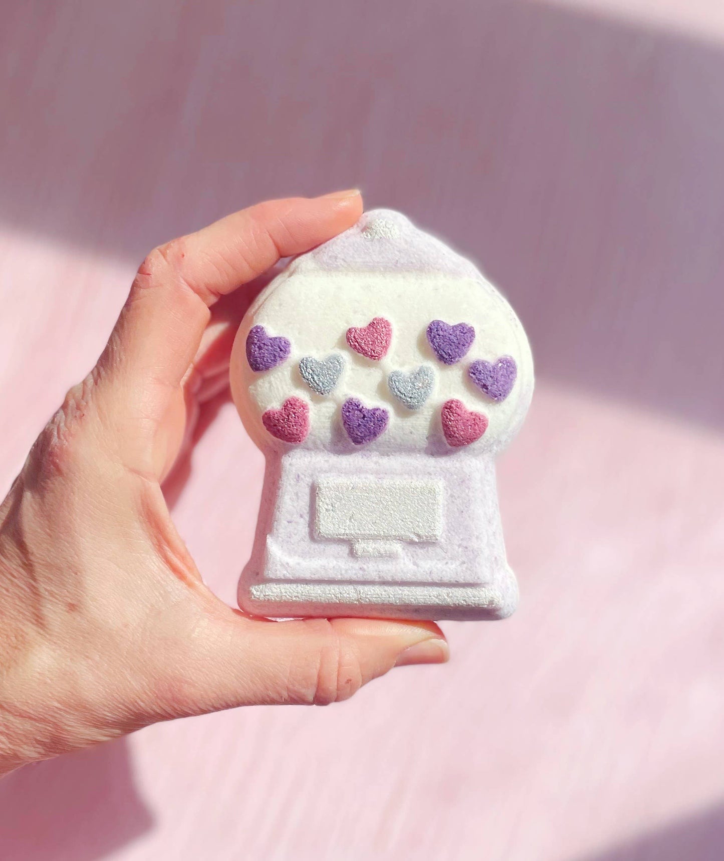 Heart Gumball Machine Bath Bomb