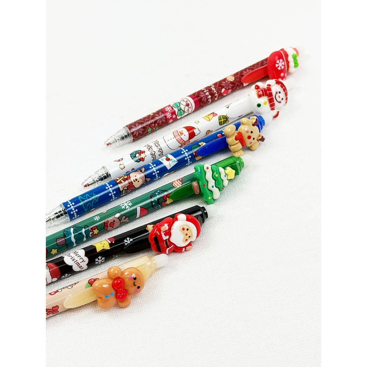 Cute Christmas Ball Point Pen Set